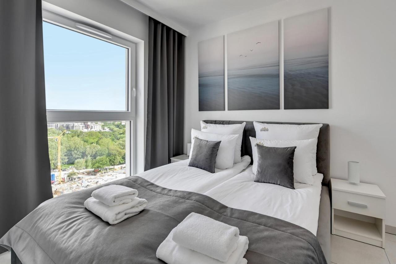 Sea View Letnica Tower & Sea View By Downtown Apartments Γκντανσκ Εξωτερικό φωτογραφία
