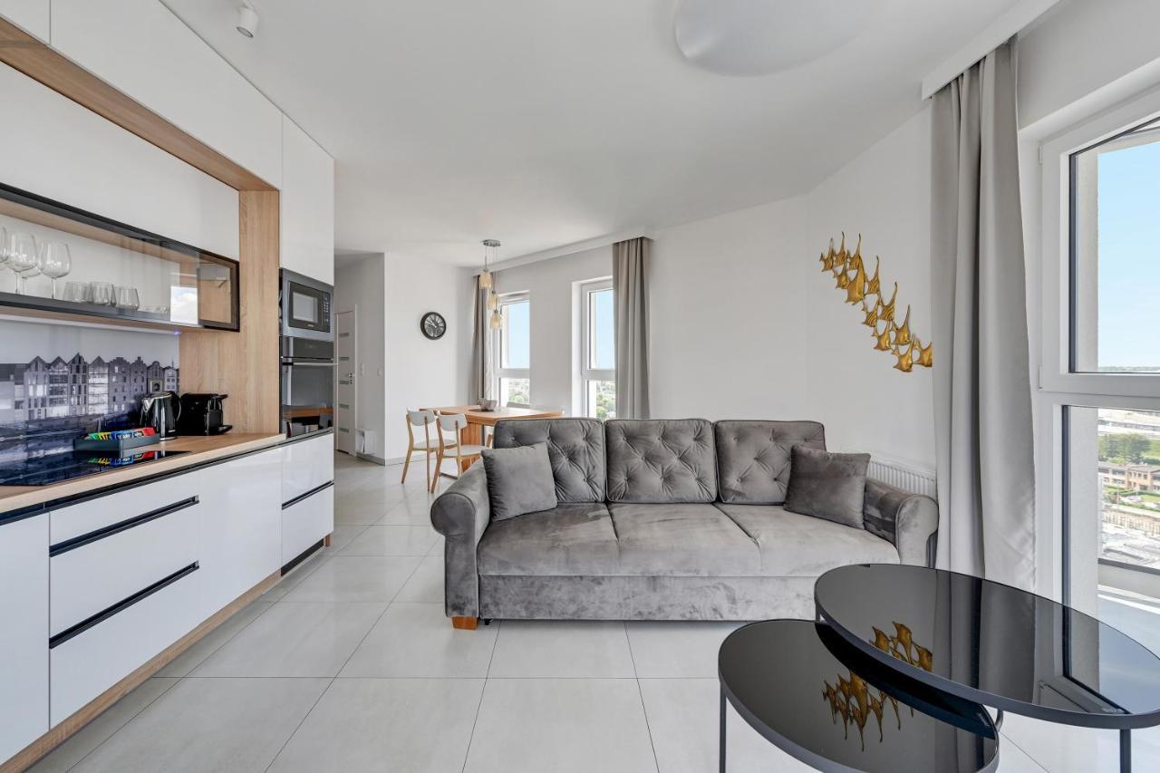 Sea View Letnica Tower & Sea View By Downtown Apartments Γκντανσκ Εξωτερικό φωτογραφία