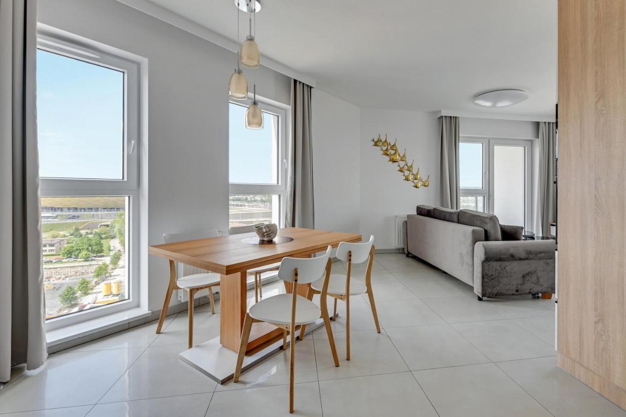 Sea View Letnica Tower & Sea View By Downtown Apartments Γκντανσκ Εξωτερικό φωτογραφία